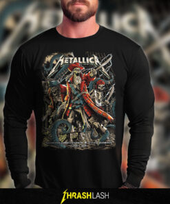 Metallica Night 1 long sleeve shirt, Tampa 2025 concert edition, Andrew Cremeans design on breathable cotton