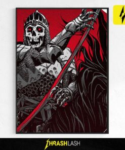 Metallica M72 Denver North American Tour poster for June 27, 2025 at The Sports Castle, 1000 Broadway – limited edition artwork by Becky Cloonan on canvas for home decor