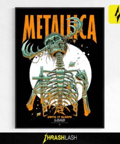 Metallica Until It Sleeps Load Poster Illustration & Design By Luke Preece Print Poster Canvas Home Deco