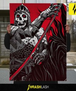 Metallica M72 Denver North American Tour – June 27, 2025 at The Sports Castle, 1000 Broadway – Artwork by Becky Cloonan Poster Canvas Home Decor