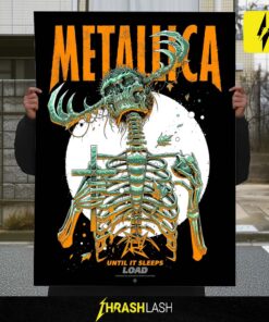 Metallica Until It Sleeps Load Poster Illustration & Design By Luke Preece Print Poster Canvas Home Deco