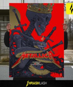 2 Shows Metallica M72 Sonic Temple North American Tour May 9-11 2025 At Historic Crew Stadium Columbus OH Poster Show By Vance Kelly Landscape