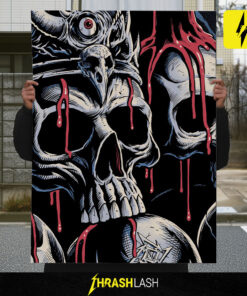 M72 Santa Clara 2025 Poster Canvas | Metallica Tour Art by Brandon Heart – Levi’s Stadium ft. Limp Bizkit & Ice Nine Kills
