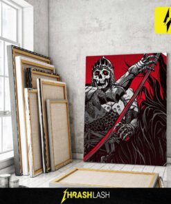 Metallica M72 Denver North American Tour poster for June 27, 2025 at The Sports Castle, 1000 Broadway – limited edition artwork by Becky Cloonan on canvas for home decor