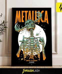 Metallica Until It Sleeps Load Remastered – Limited Edition Poster & Canvas Print by Luke Preece