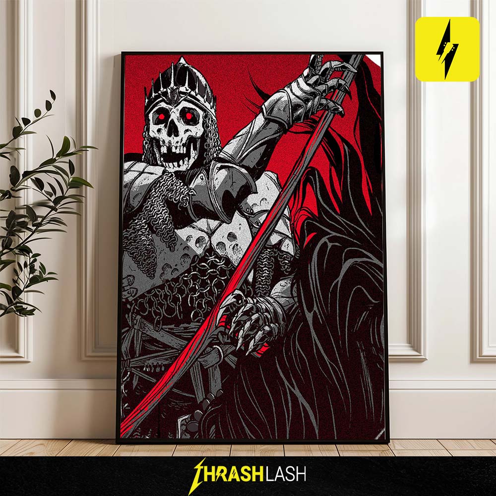 Metallica M72 Denver North American Tour – June 27, 2025 at The Sports Castle, 1000 Broadway – Artwork by Becky Cloonan Poster Canvas Home Decor