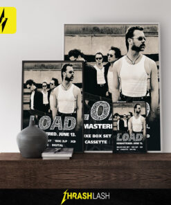 Official Metallica Load Remastered 2024 album art poster titled 