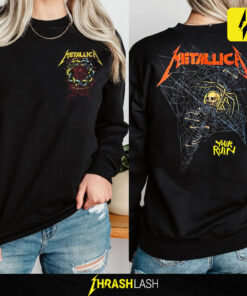 Metallica “Your Ruin” Spider Web Skull Print – Black Premium T-Shirt, Hoodie, Sweatshirt & Longsleeve | Official Unisex Tour-Inspired Merch