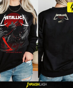 Metallica M72 Denver pop-up tour T-shirt in XL size, official concert merch from June 27, 2025 at The Sports Castle – exclusive black tee with tour design.