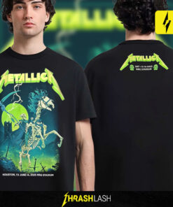 Official Metallica Concert T-Shirt Artwork By Vance Kelly  – June 14, 2025 NRG Stadium, Houston, Texas | Print Artwork Tshirt, Hoodie, Sweatshirt
