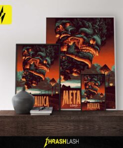 metallica the house jack built poster load series by max loeffler limited edition 4