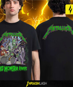 Metallica This Monster Lives Shirt – Halloween 2025 Squindo Lab Band Tee